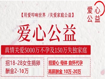 柯城捐卵助孕生子 爱心志愿者招募